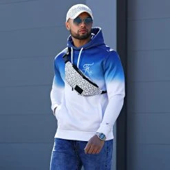 Les meilleures critiques de ✔️ Sweat Capuche Dégradé Avec Broderie 036 Bleu Et Blanc de Final Club 🔔 -Final Club Soldes final club 137060 FINAL 036 TPDT 20210326T080211 05