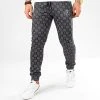 Tout neuf ✨ Pantalon Jogging Damier Avec Broderie 317 Noir Gris de Final Club ✔️ -Final Club Soldes final club 203753 FINAL 317 20200115T094002 01