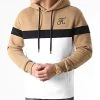 Offres ⭐ Sweat Capuche Tricolore Avec Broderie 443 Blanc Noir Camel de Final Club 😉 -Final Club Soldes final club 236898 FINAL 443 20201210T152722 01