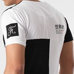 Meilleur prix 🤩 Tee Shirt Nasa Half Limited Edition Noir Blanc Détails Orange Fluo de Final Club 🤩 -Final Club Soldes final club 248767 FINAL 551 20210225T152626 04