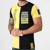 Le moins cher 👏 Tee Shirt Nasa Half Colors Limited Edition Noir Jaune de Final Club 🛒 -Final Club Soldes final club 248780 FINAL 553 20210310T090926 01
