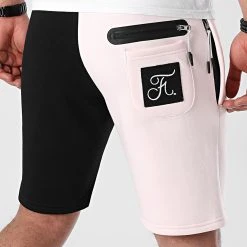 Acheter 🌟 Short Jogging Half Colors Limited Edition 572 Noir Rose Pale de Final Club 🧨 -Final Club Soldes final club 251975 FINAL 572 20210409T152400 05