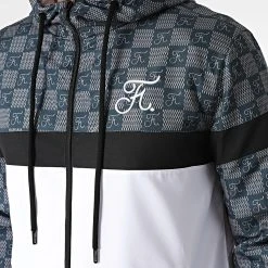 Sortie 👏 Ensemble De Survêtement Damier Tricolore Avec Broderie 461 Blanc Gris Noir de Final Club 👏 -Final Club Soldes final club 258961 FINAL 461 20210618T151236 03