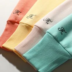 Sortie 🎉 Sweat Capuche Premium Avec Broderie 625 Bleu Pastel de Final Club ❤️ -Final Club Soldes final club 263273 FINAL 625 20210618T074744 05