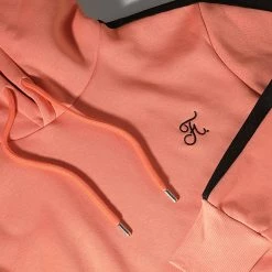 Remise 🌟 Sweat Capuche Premium A Bande 632 Orange Pastel de Final Club ✨ -Final Club Soldes final club 263277 FINAL 632 20210617T143643 05