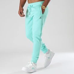 Le moins cher ⌛ Pantalon Jogging Premium Avec Broderie 657 Bleu Pastel de Final Club ⭐ -Final Club Soldes final club 263345 FINAL 657 20210615T120555 03
