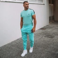 Le moins cher ⌛ Pantalon Jogging Premium Avec Broderie 657 Bleu Pastel de Final Club ⭐ -Final Club Soldes final club 263345 FINAL 657 20210707T101018 06