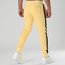 Vente flash 🛒 Pantalon Jogging Premium Avec Bande 663 Jaune Pastel de Final Club ✔️ -Final Club Soldes final club 263349 FINAL 663 20210615T080205 04