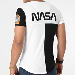 Remise ⭐ Tee 🎁 Shirt Oversize Nasa Half Limited Edition 576 Noir Blanc de Final Club ⌛ -Final Club Soldes final club 264377 FINAL 576 20210720T143647 04