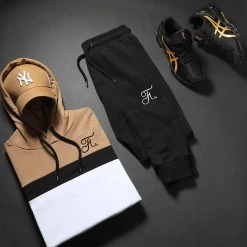 Budget ✨ Ensemble de Survetement Tricolore Avec Broderie 589 Blanc Noir Camel de Final Club ✨ -Final Club Soldes final club 264382 FINAL 589 20211124T100242 06