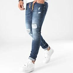 Budget 👏 Jean Skinny Avec Déchirures 0002 Bleu Denim de Final Club 😉 -Final Club Soldes final club 267896 FAB FINAL 1150546 0002 20210820T081118 05