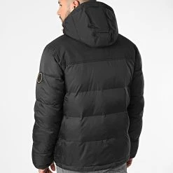 Remise 🔔 Doudoune Capuche Premium Puffer Jacket Noir Orange de Final Club ❤️ -Final Club Soldes final club 269501 FAB FINAL 1150510 0001 20211112T150658 04
