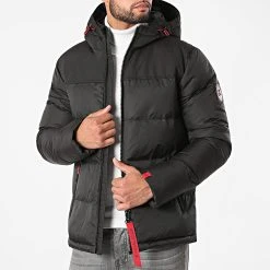 Les meilleures critiques de ❤️ Doudoune Capuche Premium Puffer Jacket Noir Rouge de Final Club 🔥