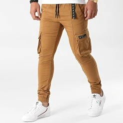 Top 10 ⌛ Pantalon Cargo 688 Camel de Final Club ❤️