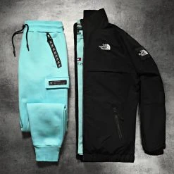 Promo 🛒 Pantalon Jogging Cargo Premium Fit 822 Bleu Pastel de Final Club ⭐ -Final Club Soldes final club 287859 FINAL 822 20211214T081347 05