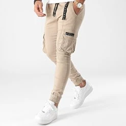 Promo 🥰 Pantalon Cargo 828 Beige de Final Club 🔥 -Final Club Soldes final club 287962 FINAL 828 20211108T145233 03