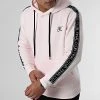 Meilleure affaire 🤩 Sweat Capuche Premium A Bandes 833 Rose Pale de Final Club ✨ -Final Club Soldes final club 291237 FINAL 833 20220121T153628 01