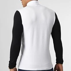 De gros 🌟 Tee Shirt Col Roulé Manches Longues Final Edition 845 Noir Blanc Détails Or de Final Club 🥰 -Final Club Soldes final club 292080 FINAL 845 20220909T154026 04