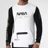 Meilleure affaire 😀 Sweat Crewneck Nasa Final Edition 844 Noir Blanc Détails Or de Final Club 👍 -Final Club Soldes final club 292112 FINAL 844 20220218T142347 01