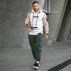 Meilleur prix 🌟 Sweat Capuche Nasa Final Edition 847 Blanc Beige de Final Club ⌛ -Final Club Soldes final club 292341 FINAL 847 20220504T093955 05