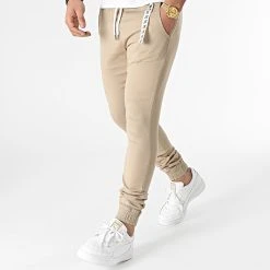 Le moins cher ⭐ Jogger Pant Premium Skinny Fit 827 Beige de Final Club 🔥 -Final Club Soldes final club 295361 FINAL 827 20220121T150646 01