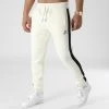 Remise 🔔 Pantalon Jogging Premium A Bandes 907B Natural de Final Club ⭐ -Final Club Soldes final club 301260 FINAL 907B 20220318T085637 01