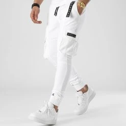 Nouveau 🥰 Pantalon Cargo 929 Blanc de Final Club 🔥 -Final Club Soldes final club 301638 FINAL 929 20220318T150053 03