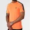 Remise ✔️ Tee 🔥 Shirt Slim Fit Avec Bandes Et Broderie 732 Orange Fluo de Final Club 🔔 -Final Club Soldes final club 301801 FINAL 732 20220316T153642 01