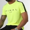 Budget ✔️ Tee ❤️ Shirt A Bandes Logo Premium Fit 939 Jaune Fluo de Final Club ⭐ -Final Club Soldes final club 303495 FINAL 939 20220419T145240 01