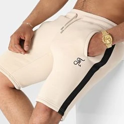 Meilleur prix ✔️ Short Jogging Premium A Bandes 933 Beige de Final Club 👍 -Final Club Soldes final club 303497 FINAL 933 20220429T120459 01