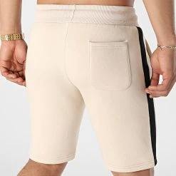 Meilleur prix ✔️ Short Jogging Premium A Bandes 933 Beige de Final Club 👍 -Final Club Soldes final club 303497 FINAL 933 20220429T120505 05