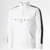 Le moins cher 😉 Sweat Col Zippé A Bandes Avec Broderie 964 Blanc de Final Club ⌛ -Final Club Soldes final club 306017 FINAL 964 20220624T141050 04