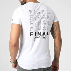 Offres 🌟 Tee Shirt Premium Print Back 921 Blanc de Final Club ✨
