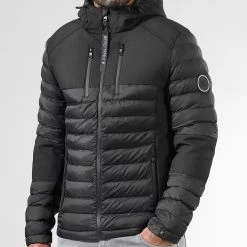 Remise ❤️ Doudoune Night Shark Noir 0011 Noir de Final Club ⌛ -Final Club Soldes final club 314393 FINAL 1150510 0011 20221005T104447 03