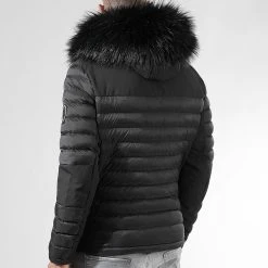 De gros 🔔 Doudoune Night Shark Avec Fourrure Noire 0012 Noir de Final Club 🥰 -Final Club Soldes final club 314399 FINAL 1150510 0012 20221005T104632 04