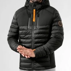 Top 10 🎉 Doudoune Night Shark Noir Orange 0013 Noir de Final Club ⭐ -Final Club Soldes final club 314400 FINAL 1150510 0013 20221005T104511 01