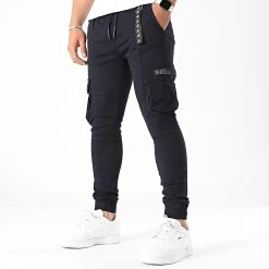 Sortie 👏 Pantalon Cargo 869 Bleu Marine de Final Club 🔥