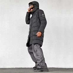 Coupon 🧨 Doudoune Longue Capuche Dark Interstellar 0017 Noir de Final Club 👏 -Final Club Soldes final club 318091 1150510 0017 20221123T151849 05