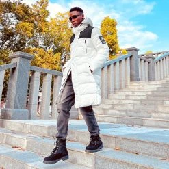 Meilleure affaire 😀 Doudoune Longue Capuche Dark Interstellar 0018 Blanc de Final Club 🎉 -Final Club Soldes final club 318093 1150510 0018 20221123T152536 05