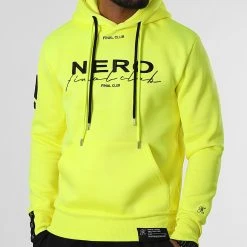 Sortie 🔔 Sweat Capuche NERO 1st Drop Limited Fast Yellow de NERO x Final Club 👏 -Final Club Soldes final club 321281 FINAL 985 20220623T114242 05