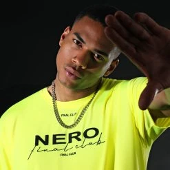 Nouveau 🔔 Tee Shirt Oversize Large NERO 1st Drop Limited Fast Yellow de NERO x Final Club ⭐ 12 Nouveau 🔔 Tee Shirt Oversize Large NERO 1st Drop Limited Fast Yellow de NERO x Final Club ⭐ -Final Club Soldes final club 321386 FINAL 989 20220624T143346 05