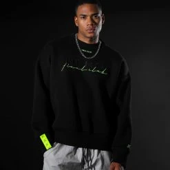 Remise 💯 Sweat Crewneck Large NERO 1st Drop Limited Carbon Black de NERO x Final Club 💯 -Final Club Soldes final club 321388 FINAL 992 20220706T141805 06