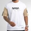 Sortie ⭐ Tee 😀 Shirt Oversize Large NASA Signature 1030 Blanc Beige de Final Club ✔️ -Final Club Soldes final club 330637 FINAL 1030 20220929T160037 01
