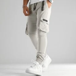 Top 10 ✔️ Pantalon Cargo 994 Gris Clair de Final Club 🎁 -Final Club Soldes final club 330981 FINAL 994 20221014T143101 03