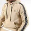 De gros 👏 Sweat Capuche Premium A Bandes 1057 Beige de Final Club 😉 -Final Club Soldes final club 331173 FINAL 1057 20221010T154925 02